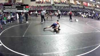 95 lbs Champ. Round 2 - Brayden Meier, Impact Wrestling Club vs Charlie Pankoke, Centennial Wrestling Club