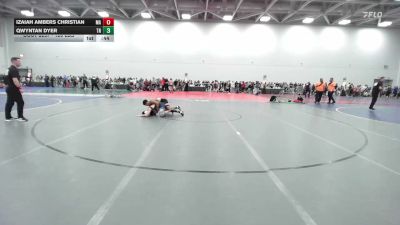 120 lbs Consi Of 64 #2 - Izaiah Ambers Christian, MA vs Qwyntan Dyer, TN