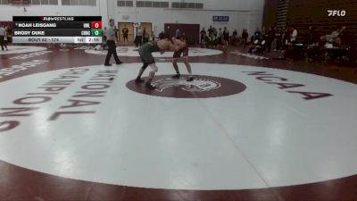 174 lbs Champ. Round 2 - Noah Leisgang, UW - La Crosse vs Brody Duke, Concordia Moorhead