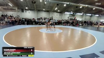 165 lbs Cons. Round 4 - Bryson Leonhardt, Woodland Park vs Eyoab Eyassu, Thomas Jefferson