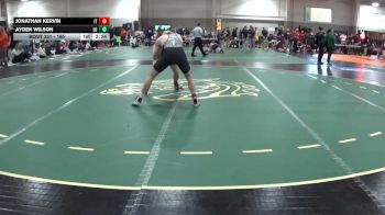 165 lbs Champ. Round 2 - Ayden Wilson, LOURDES UNIV vs Jonathan Kervin, Indiana Tech