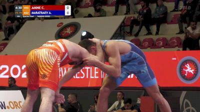79 kg Quarterfinal - Cam Amine, USA vs Adilet Maratbaev, KGZ