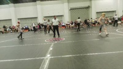 75 lbs 1st Place Match - Wyatt Ballay, Unaffiliated vs Ryatt Cavazos, Top Rank