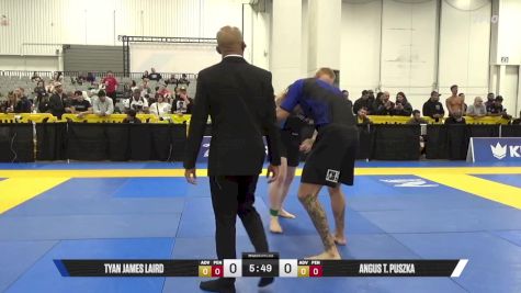 Angus T. Puszka vs Tyan James Laird 2025 World IBJJF Jiu-Jitsu No-Gi Championship