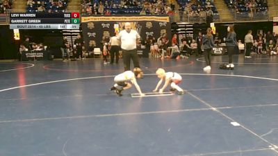 45 lbs Consy 3 - Levi Warren, Tussey Mountain vs Garrett Green, Peters Township