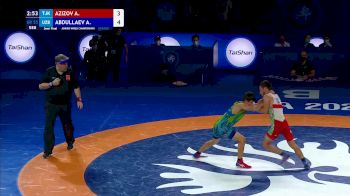 55 kg Semifinal - Aslamdzhon Azizov, TJK vs Alimardon Abdullaev, UZB
