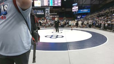 88 lbs Champ. Rd Of 32 - Cole Train Vanderwerff, Wisconsin vs Rhett Goolsbey, Wyoming
