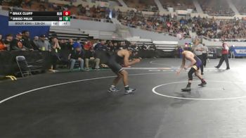 128-D4 Cons. Semi - Diego Felix, Somerton High School vs Brax Cluff, Blue Ridge High School