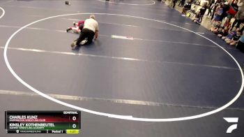 49 lbs Semifinal - Kinsley Kothenbeutel, Summit Wrestling Academy vs Charles Kunz, Farmington Wrestling Club