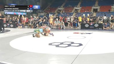 145 lbs Champ. Rd Of 64 - Emily Taylor, Illinois vs Keymone George, Nebraska