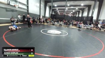117 lbs Round 1 - Ellanor Nimrick, FordDynastyWrestlingClub vs Kamiah Gaerlan, Thunder Mountain Wrestling Club