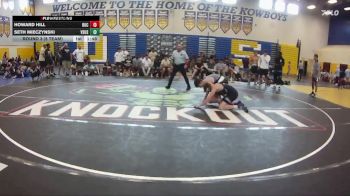 144 lbs Round 3 (8 Team) - Seth Mieczynski, VSUS Athletics RTC vs Howard Hill, Buchholz