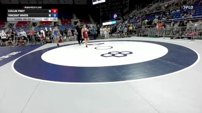 120 lbs Cons. Rd Of 64 - Collin Frey, WI vs Vincent White, NE