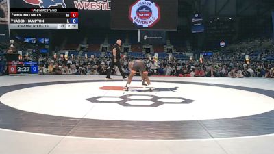 132 lbs Champ. Rd Of 16 - Antonio Mills, Georgia vs Jason Hampton, Illinois