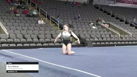 Kira Wilson - Floor, Elite Sports Academy - 2022 Elevate the Stage Toledo presented by Promedica