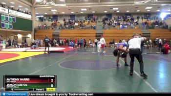 132 lbs Quarterfinal - Vanden Caudillo, Carlsbad vs Dion Johnston, Holtville