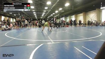 85 lbs Quarterfinal - Peyton Foos, Nixa Youth Wrestling vs Emery Hunter, Duncan Demon Wrestling