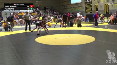 108 lbs Champ. Round 2 - Owen Morgan, MatTime vs Liam Lake, Clark