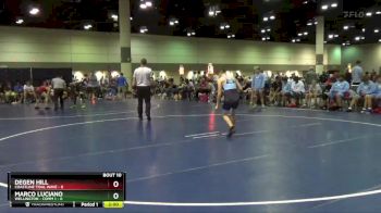 106 lbs Round 4 (6 Team) - Degen Hill, Coastline Tidal Wave vs Marco Luciano, Wellington - Comm 1