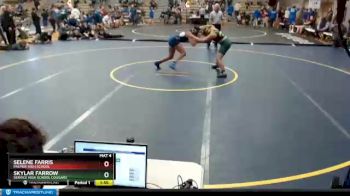 135 lbs Round 4 - Skylar Farrow, Service High School Cougars vs Selene Farris, Palmer High School