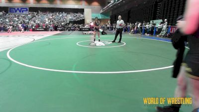 110 lbs Consi Of 8 #1 - Emily Gonzales, Delano Diablos vs Layla Naredo, CORE Wrestling