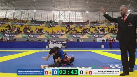 LAUANA MARIA NOGUEIRA DE BARRO vs MARIA LUIZA ARA 2026 FPJJ Circuito Paulista GI Etapa 3