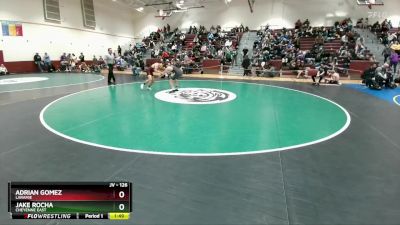 126 lbs Champ. Round 1 - Adrian Gomez, Laramie vs Jake Rocha, Cheyenne East