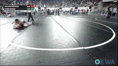 83 lbs Consi Of 8 #2 - Easton Boatman, Grover Rains Wrestling Club vs Owen Boggs, Cleveland Takedown