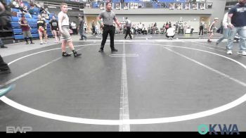 130 lbs Rr Rnd 1 - Brayden Heinen, Hennessey Takedown Club vs Braydin McBride, Grover Rains Wrestling Club