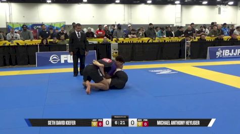 Michael Anthony Heyliger vs Seth David Kiefer 2025 World IBJJF Jiu-Jitsu No-Gi Championship