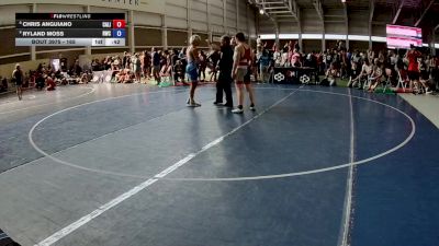 165 lbs Champ. Round 2 - Dominic Meli, Colorado vs Steele Woodward, Utah