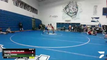 152 lbs Quarterfinal - Hunter Smith-Velarde, Unattached vs Talon Thoman, Unattached