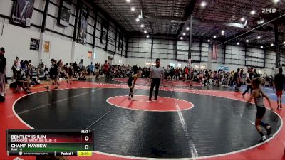 45 lbs Semis (4 Team) - Bentley Ishuin, DARKHORSE WRESTLING CLUB vs Champ Mayhew, RAW