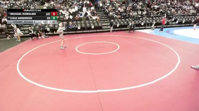 6A 106 lbs Champ. Round 1 - Michael Kowalski, Layton vs Cole Anderson, Syracuse