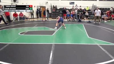 106 lbs Quarterfinal - Drew Emory, Pizitz Middle School vs Caleb Aycock, Homewood Middle School