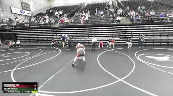 160 lbs Champ. Round 1 - Mason Mecham, Logan High School vs Nolan Wickes, Wasatch High School