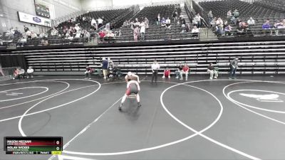 160 lbs Champ. Round 1 - Mason Mecham, Logan High School vs Nolan Wickes, Wasatch High School