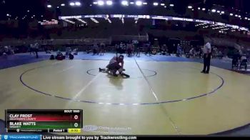 152 lbs Cons. Round 5 - Blake Watts, Hagerty vs Clay Frost, Oglethorpe County