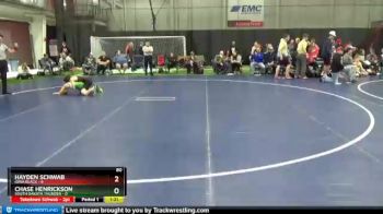 80 lbs Round 1 (6 Team) - Hayden Schwab, Iowa Black vs Chase Henrickson, South Dakota Thunder