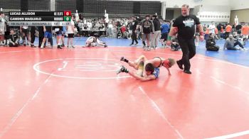 97 lbs Rr Rnd 5 - Lucas Allison, Nebraska Elite - MSE vs Camden Magluilo, Warhawks Wrestling Inc. - MSE