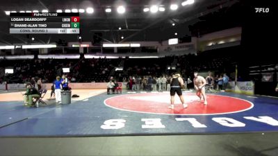 285 lbs Cons. Round 2 - Logan Deardorff, Lincoln (Tacoma) vs Shane-Alan Tino, Chief Sealth