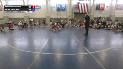 150 lbs Benjamin Iturrino, Texas vs Micah Engelman, Pennsylvania Red