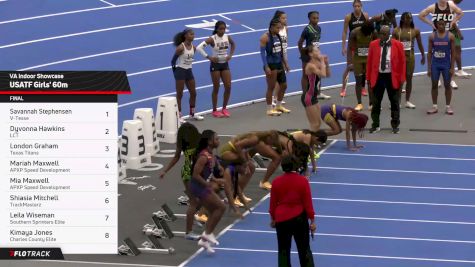 High School Girls' 60m Invitational, Finals 1