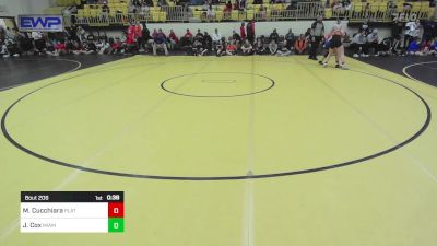 140 lbs Consi Of 8 #1 - Mila Cucchiara, Platte County vs Joslyn Cox, Miami