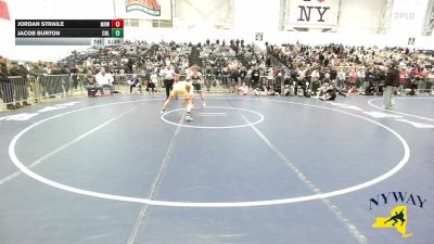 138 lbs Champ. Round 2 - Jordan Straile, Mohawk Valley WC vs Jacob Burton, Club Not Listed