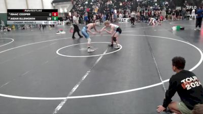 132 lbs Champ. Round 2 - Isaac Cooper, Lincoln Southeast vs Aidan Ellsworth, Lakeview Club Wrestling