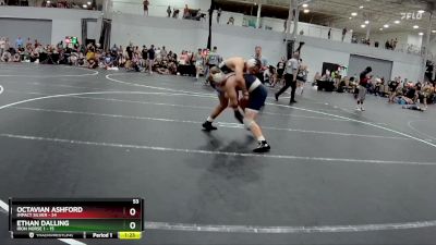 175 lbs Round 3 (8 Team) - Ethan Dalling, Iron Horse 1 vs Octavian Ashford, Impact Silver