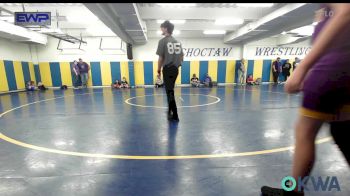 130 lbs Consi Of 4 - Ava White, Madill Takedown vs Colby Hall, Bristow Youth Wrestling