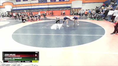 165 lbs Champ. Round 2 - Keegan Demarest, Messiah College vs Josh Heuss, Wisconsin-Stevens Point