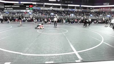 108 lbs Consi Of 4 - Bennett Leonards, Rayne Wrestling Club vs Sy Stoute, Ndwa